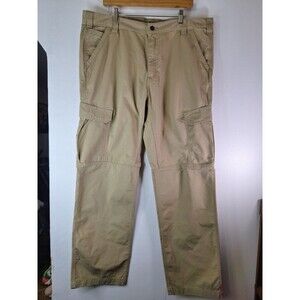 CARHARTT FORCE Relaxed Fit Khaki Ripstop Cargo Men's 40x34 Work Pants Gorpcore